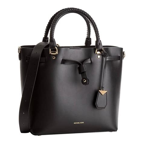 michael kors blakely black|Blakely Medium Leather Bucket Bag .